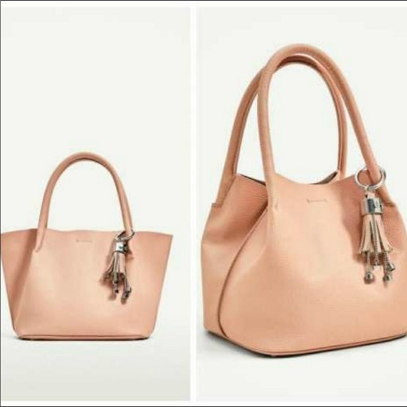 Zara Handbags - Zara | NEW blush bag